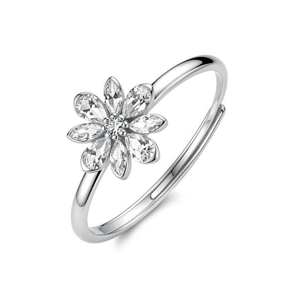Prsteň Brosway Fancy Infinite White FIW195