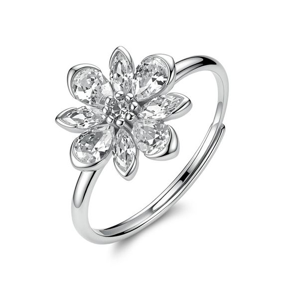 Prsteň Brosway Fancy Infinite White FIW196