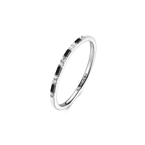Prsteň Brosway Fancy Mystery Black FMB128