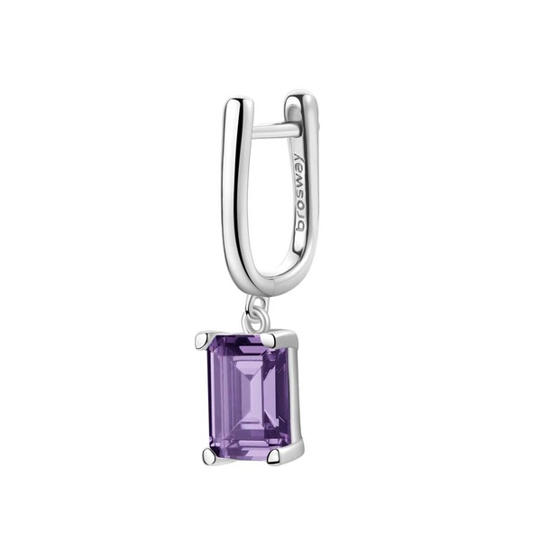 Single náušnice Brosway Fancy Magic Purple FMP11