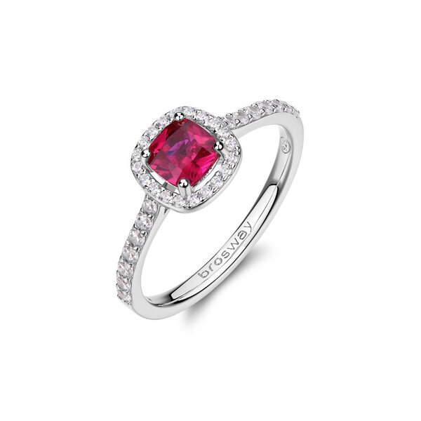 Prsteň Brosway Fancy Passion Ruby FPR136