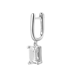 Single náušnice Brosway Fancy Infinite White FIW12